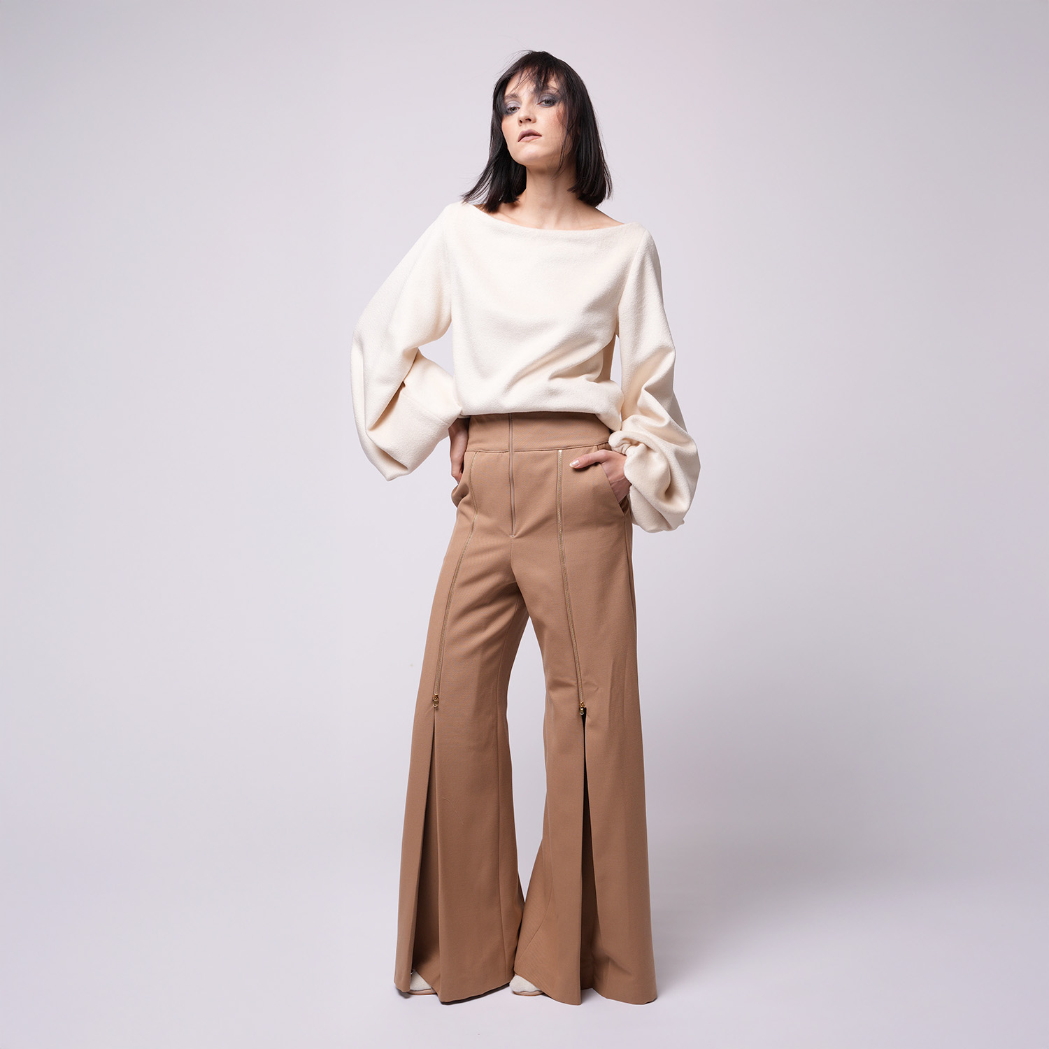 Pantalone zip